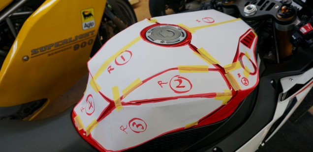 2015 YZF R1 フィルムガードシステム ガラスコーティング M 千葉県 松戸市 バイク CR-1