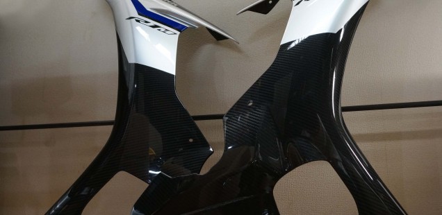 YZF R-1M フィルムガードシステム 完成 フィルムコーティング バイク ガラスコーティング 千葉県 松戸市 東京都 埼玉県 茨城県