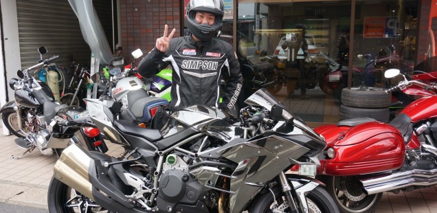 2016 kawasaki ninja H2 バイク ガラスコーティング フィルムコーティング ペイントプロテクションフィルム PPF 千葉県 東京都 神奈川県