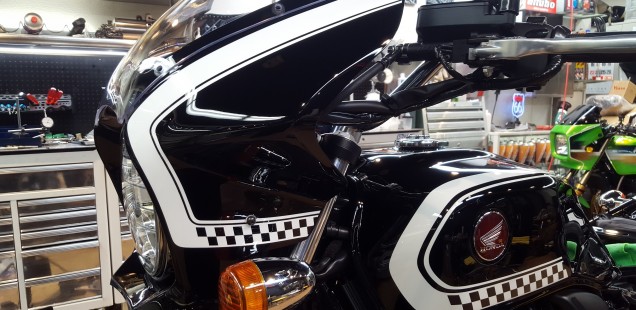 CB1100 バイク ガラスコーティング フィルム施工 千葉県 埼玉県 神奈川県 東京都